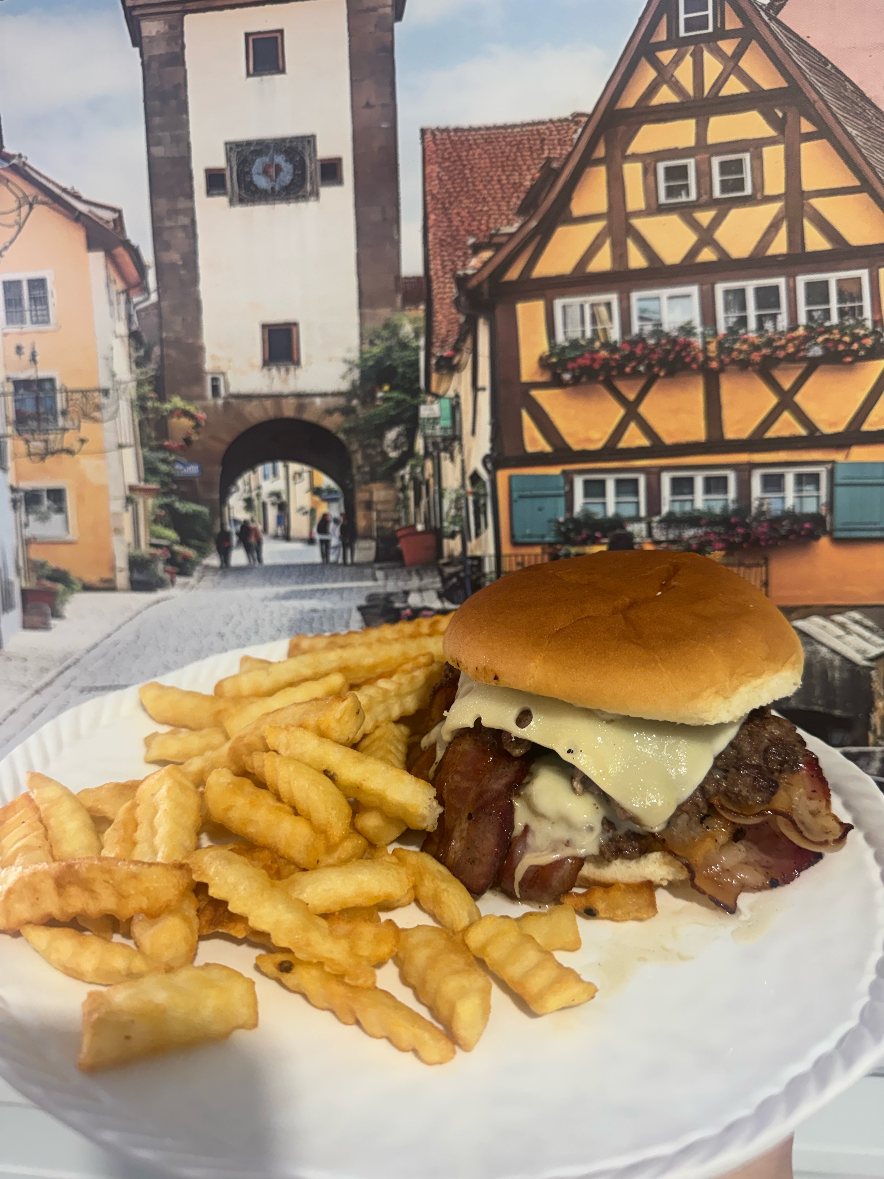 Bacon cheeseburger