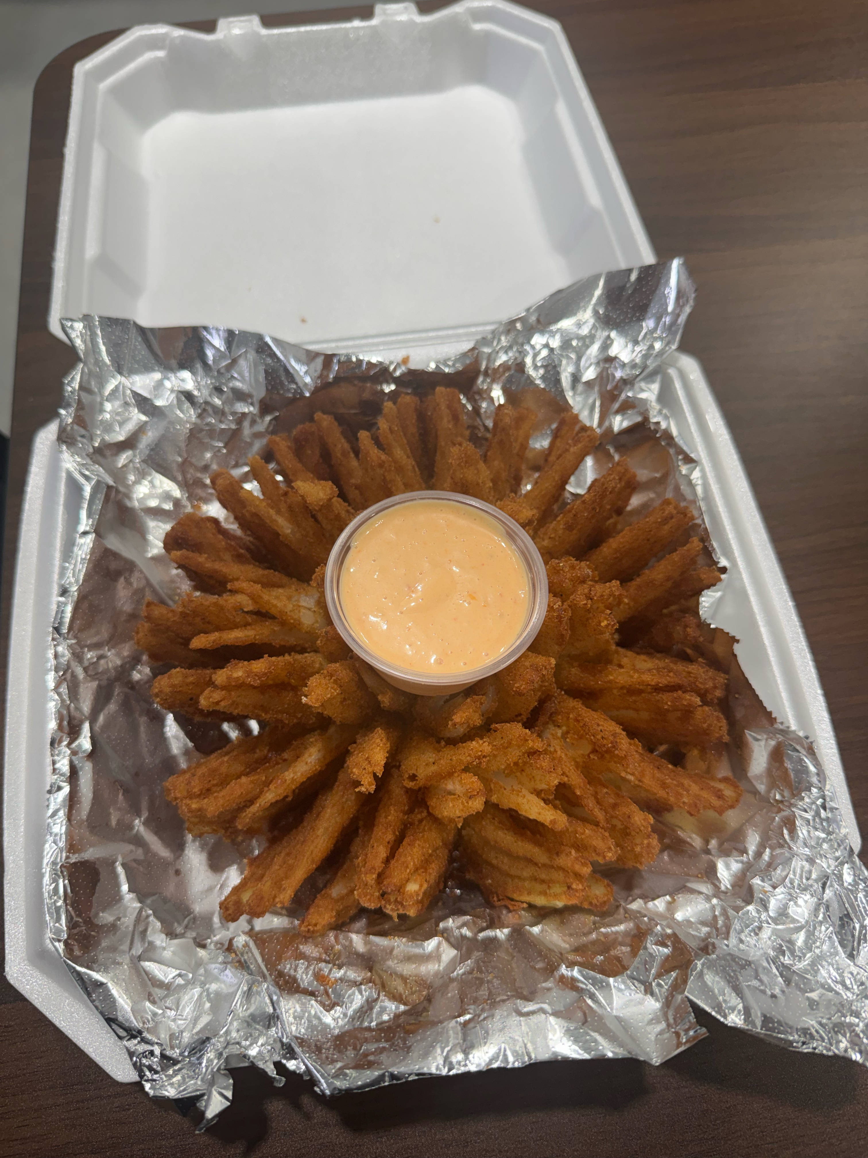 Blooming onion